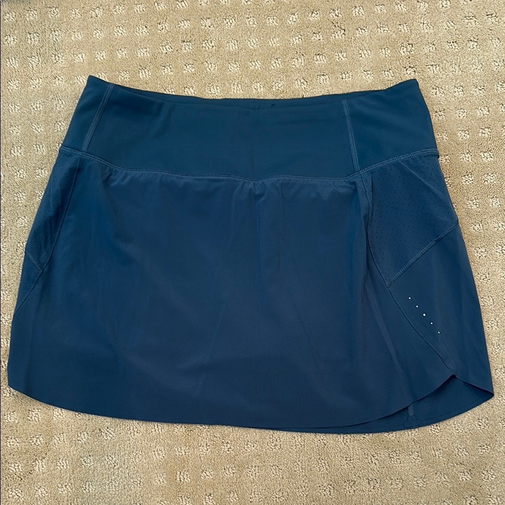 Athleta Run With It Skort, Size M, Green